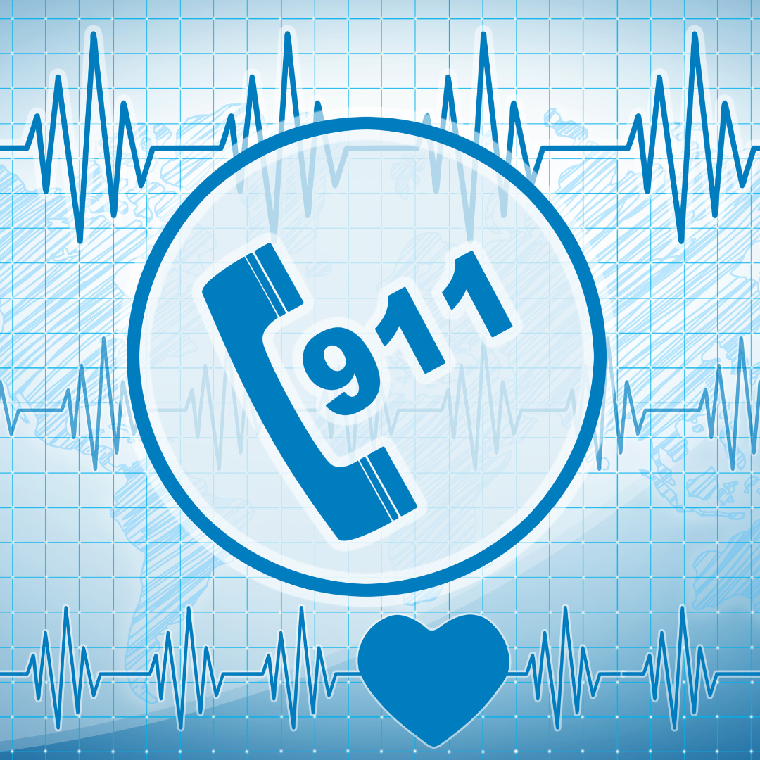 Llame al 9-1-1 si alguien presenta síntomas de un derrame cerebral o un ataque cardíaco.
